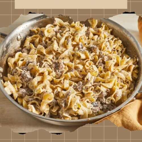 Simple Beef Stroganoff