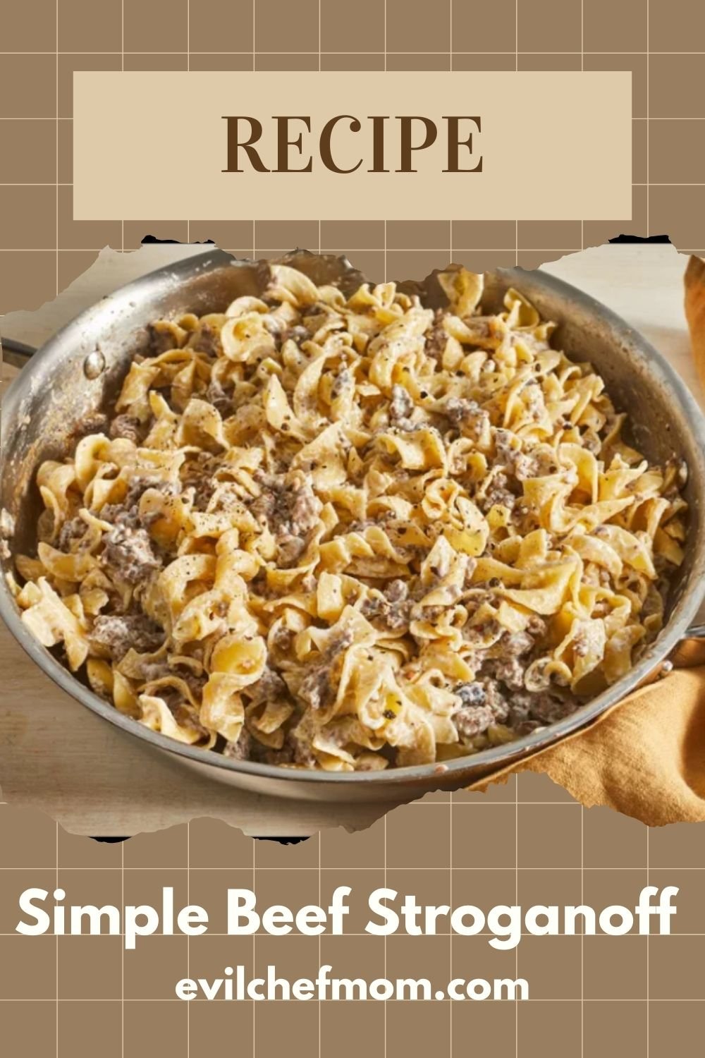 Simple Beef Stroganoff