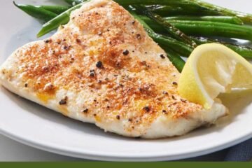 Simple Broiled Haddock