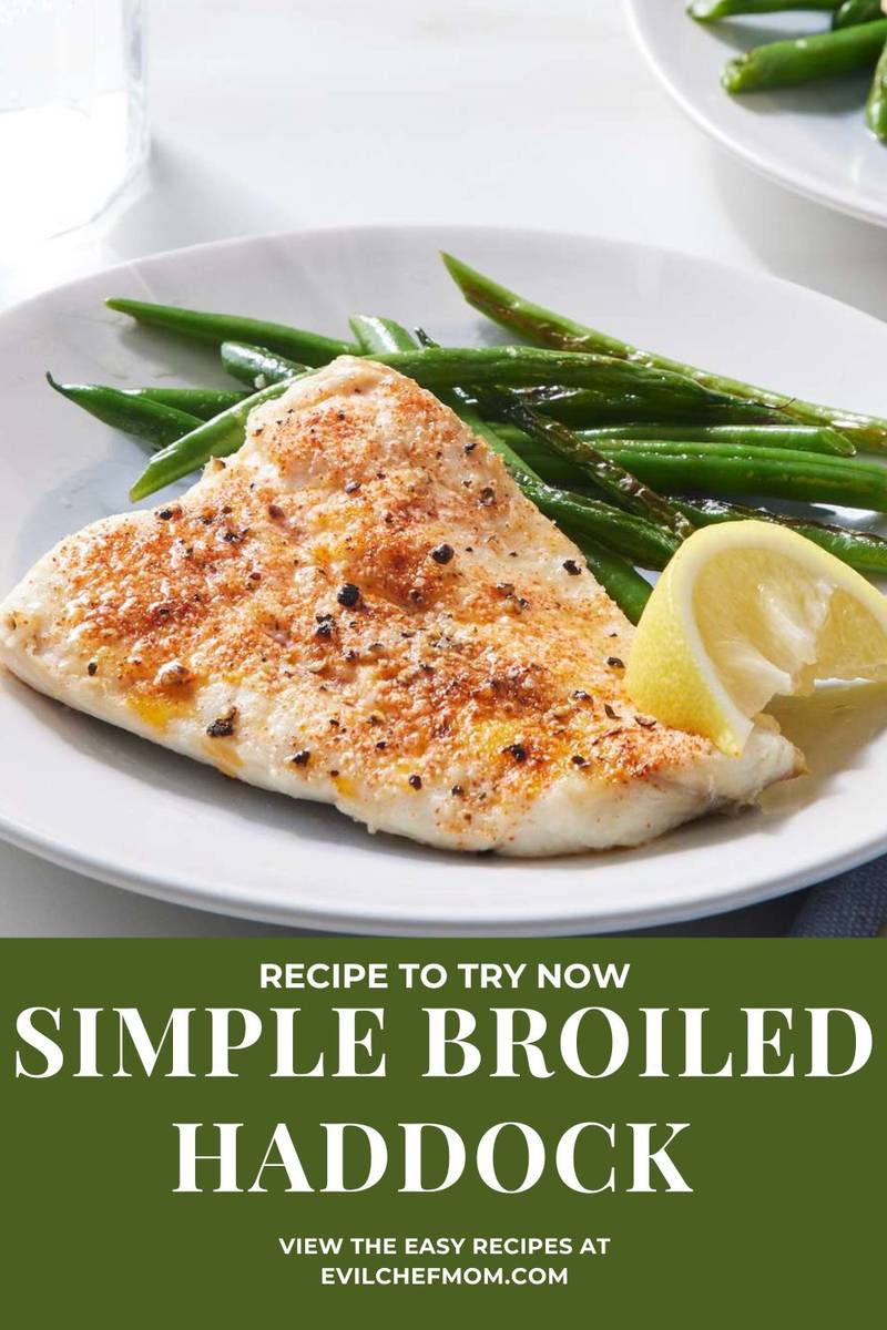 Simple Broiled Haddock