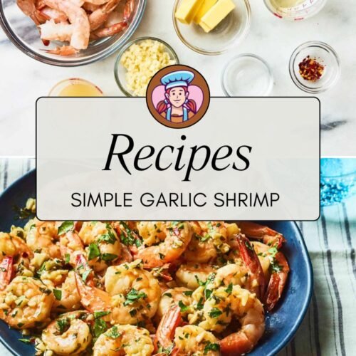 Simple Garlic Shrimp