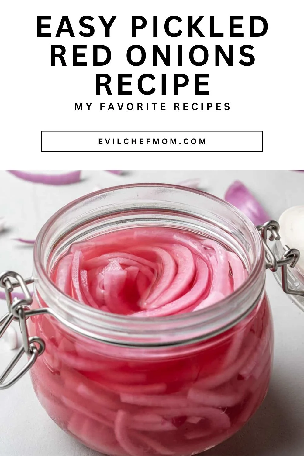 Easy Pickled Red Onions Recipe