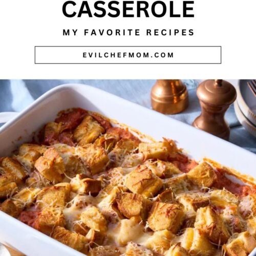 Tomato Soup and Grilled Cheese Casserole