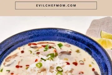 Leftover Roast Chicken Coconut Soup