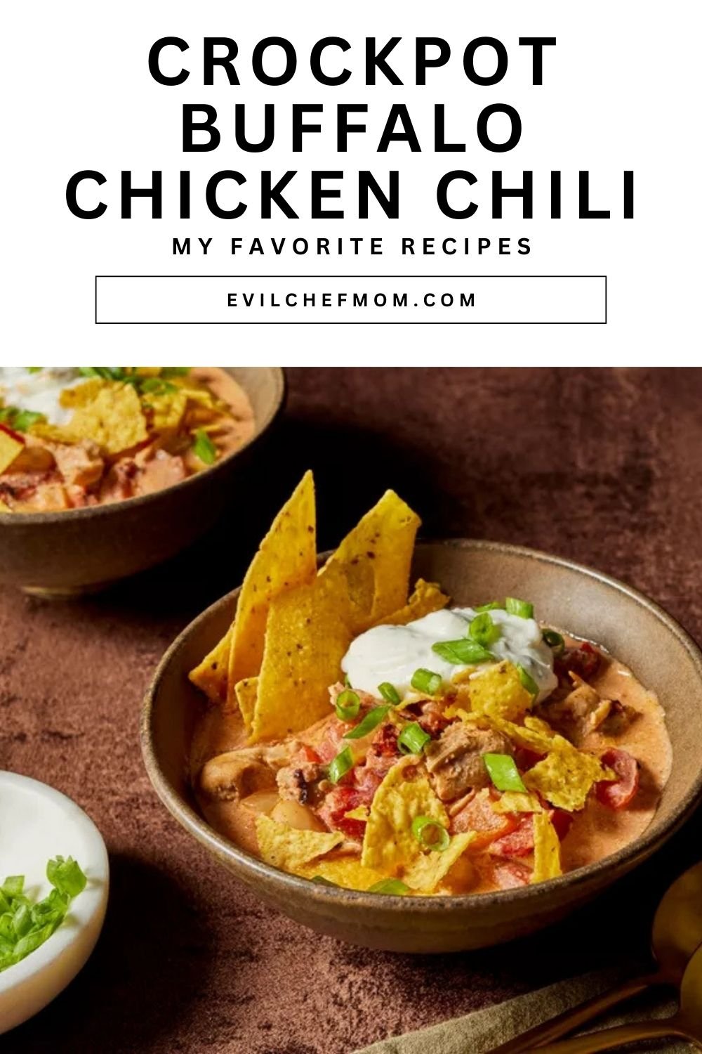 Crockpot Buffalo Chicken Chili