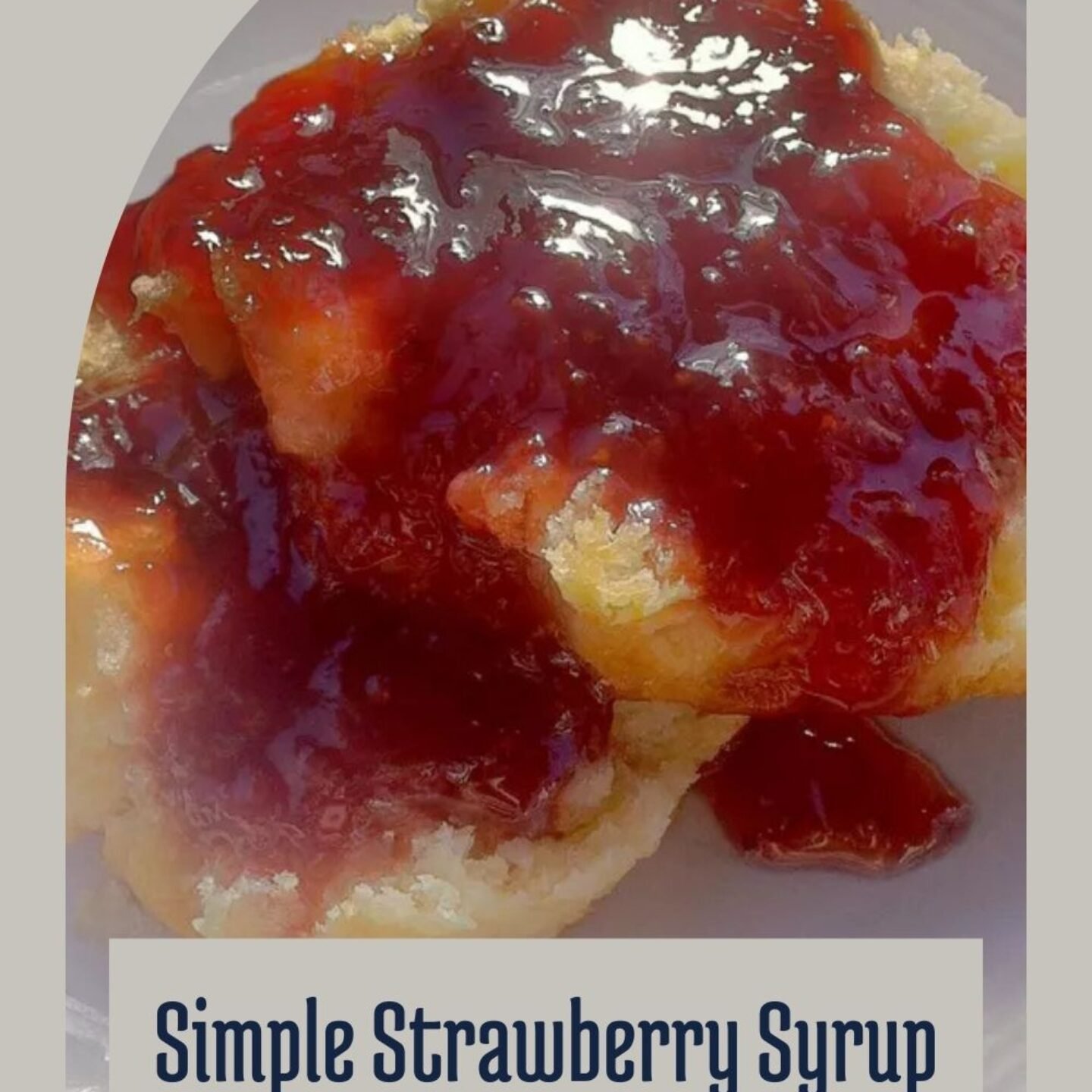 Simple Strawberry Syrup
