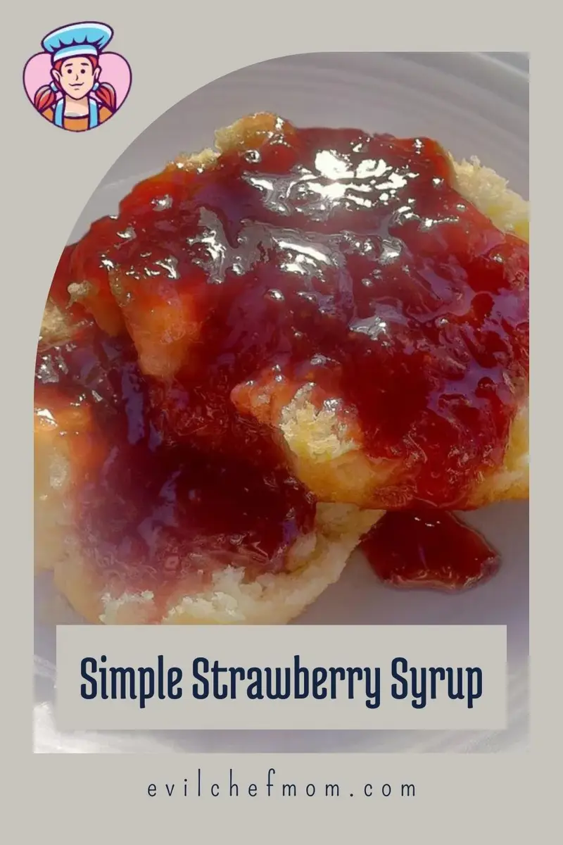 Simple Strawberry Syrup