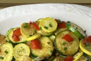 Skillet Zucchini and Squash