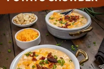 Slow Cooker Loaded Potato Chowder