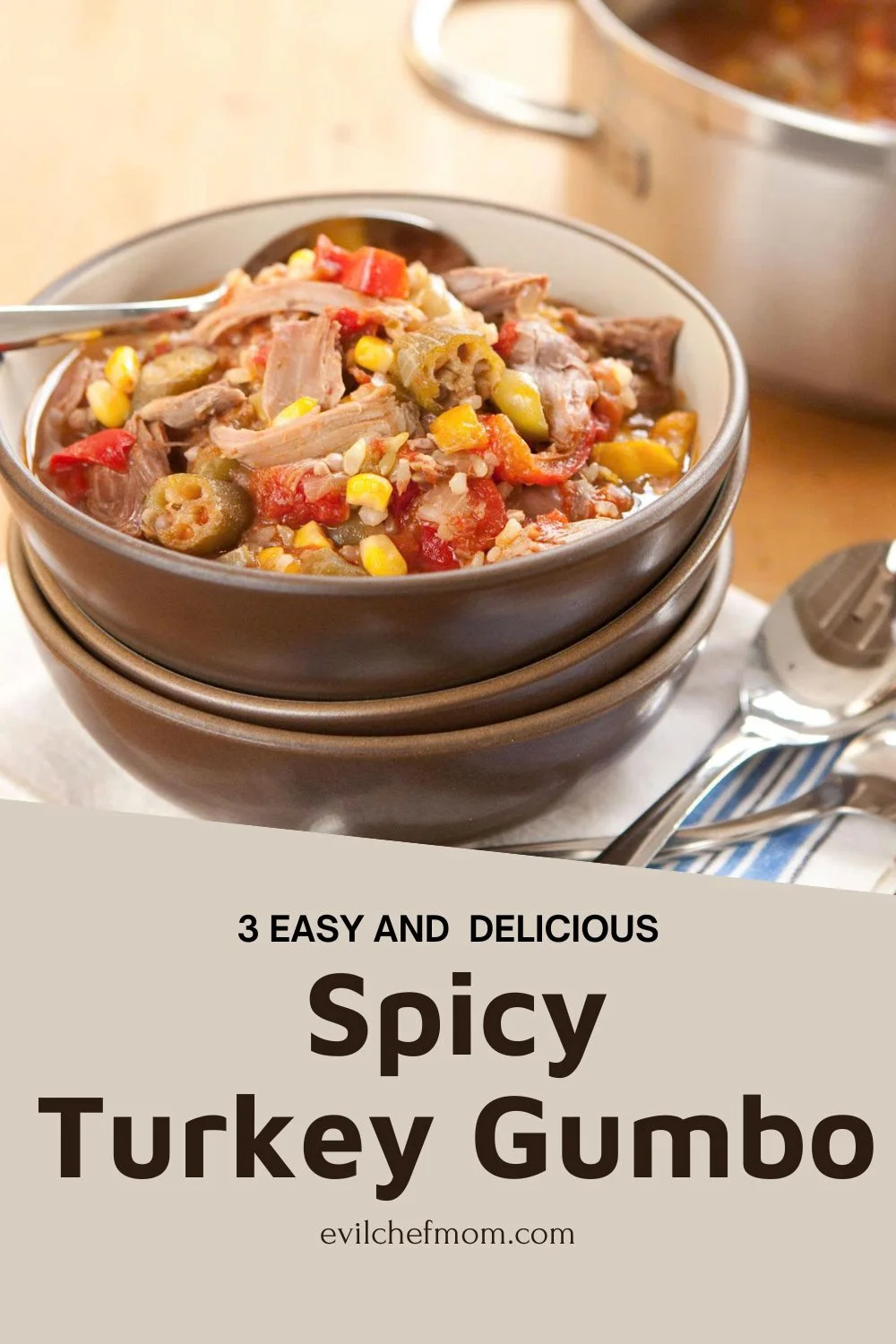 Spicy Turkey Gumbo