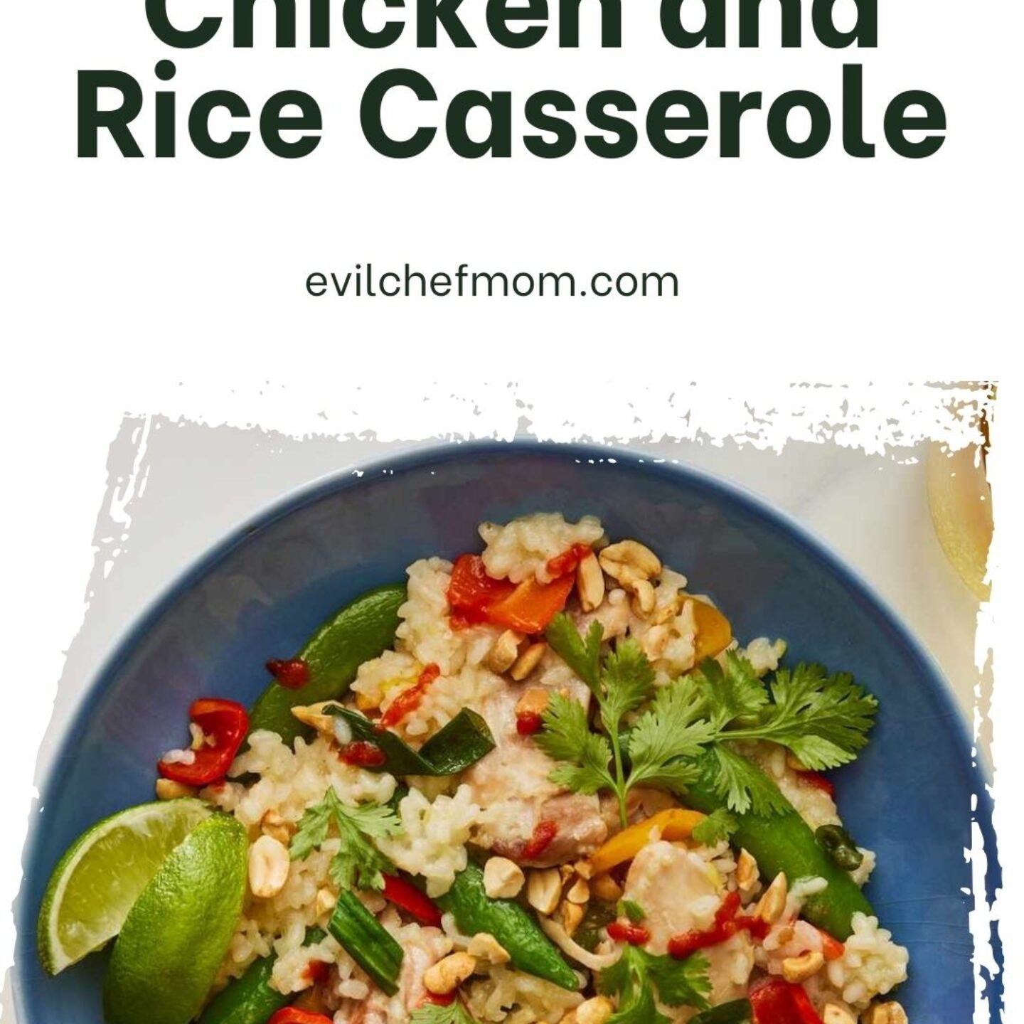 Sticky Coconut Chicken and Rice Casserole