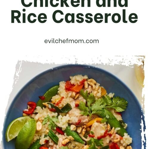 Sticky Coconut Chicken and Rice Casserole