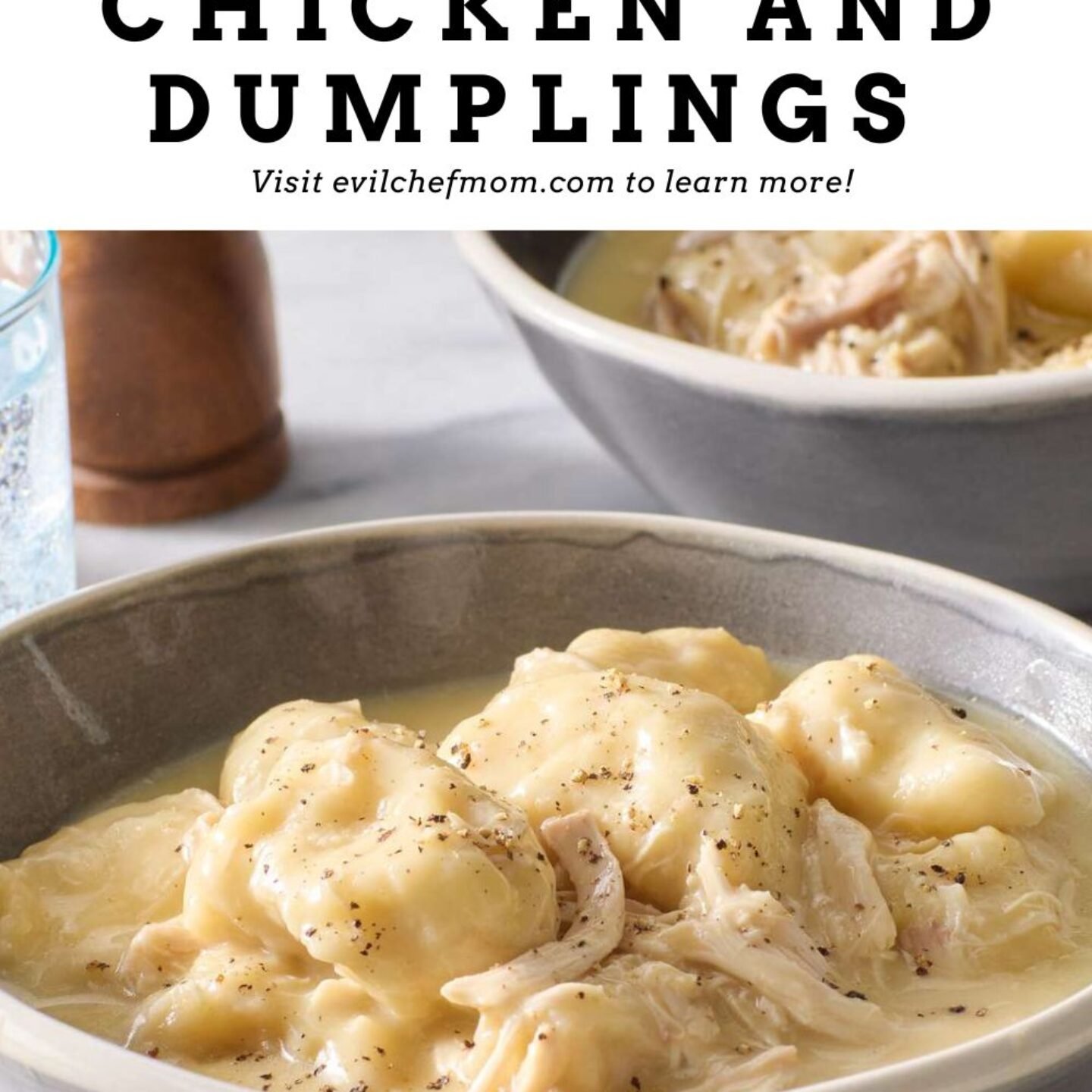 Super Easy Chicken and Dumplings