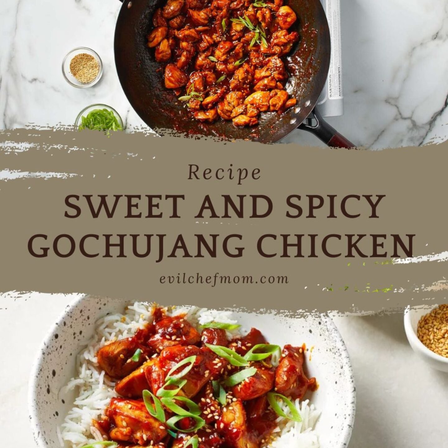 Sweet and Spicy Gochujang Chicken