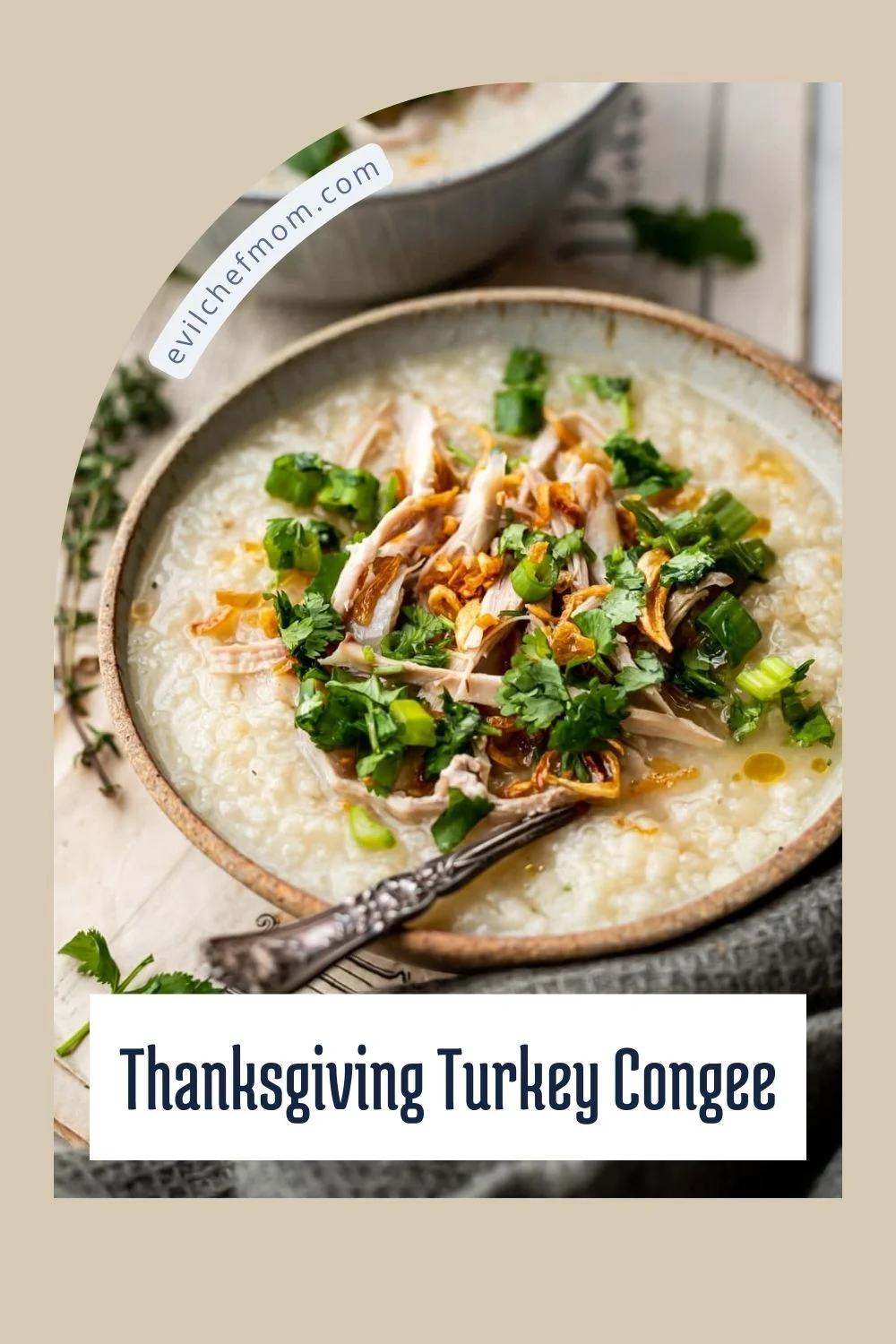 Thanksgiving Turkey Congee