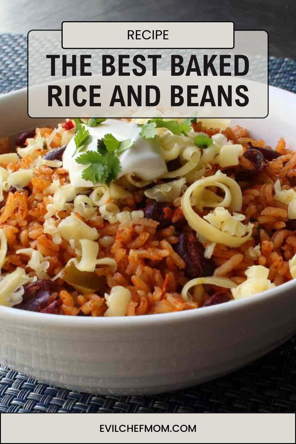 The Best Baked Rice and Beans