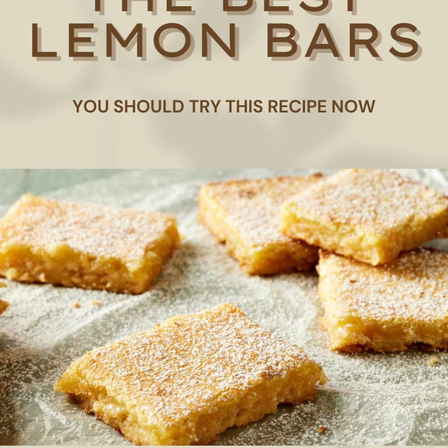 The Best Lemon Bars