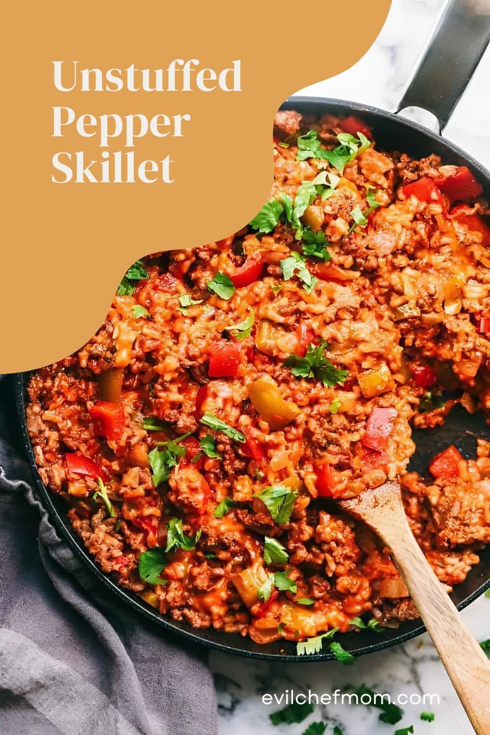 Unstuffed Pepper Skillet