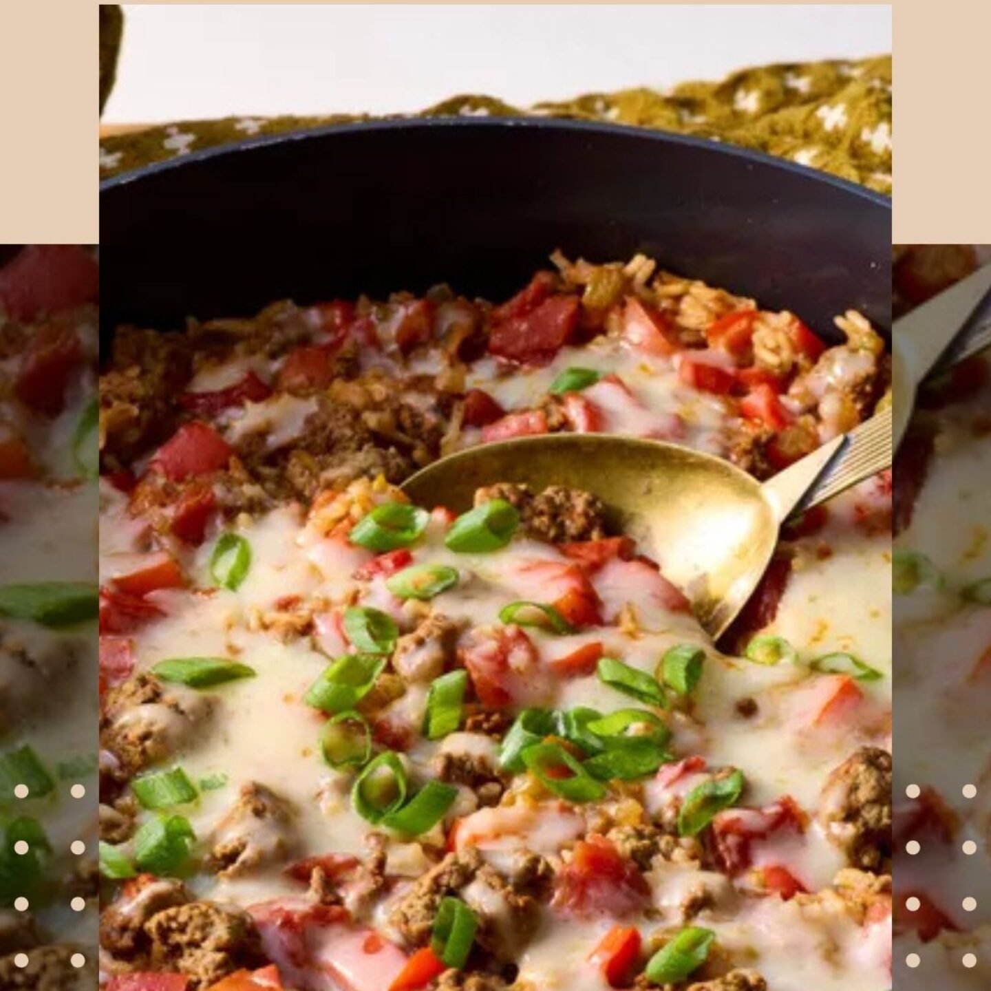 Ground Beef and Rice Skillet