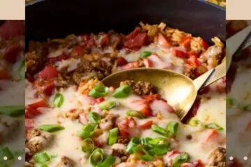 Ground Beef and Rice Skillet