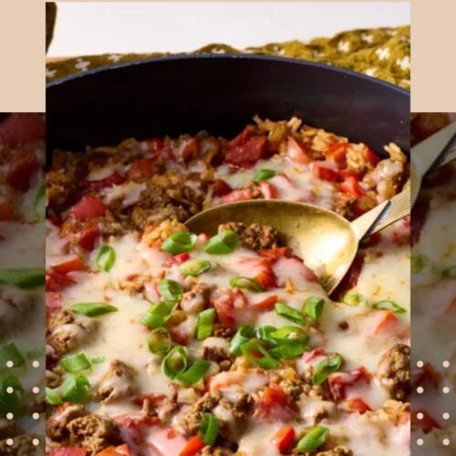 Ground Beef and Rice Skillet
