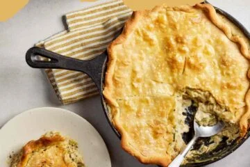 White Chicken Chili Pot Pie