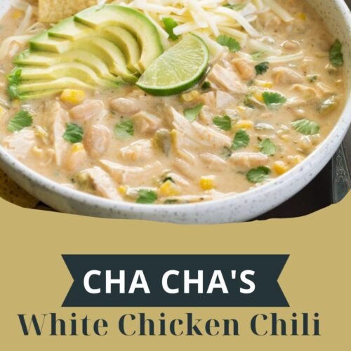 Cha Cha's White Chicken Chili