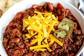 Hearty Ground Beef Chili
