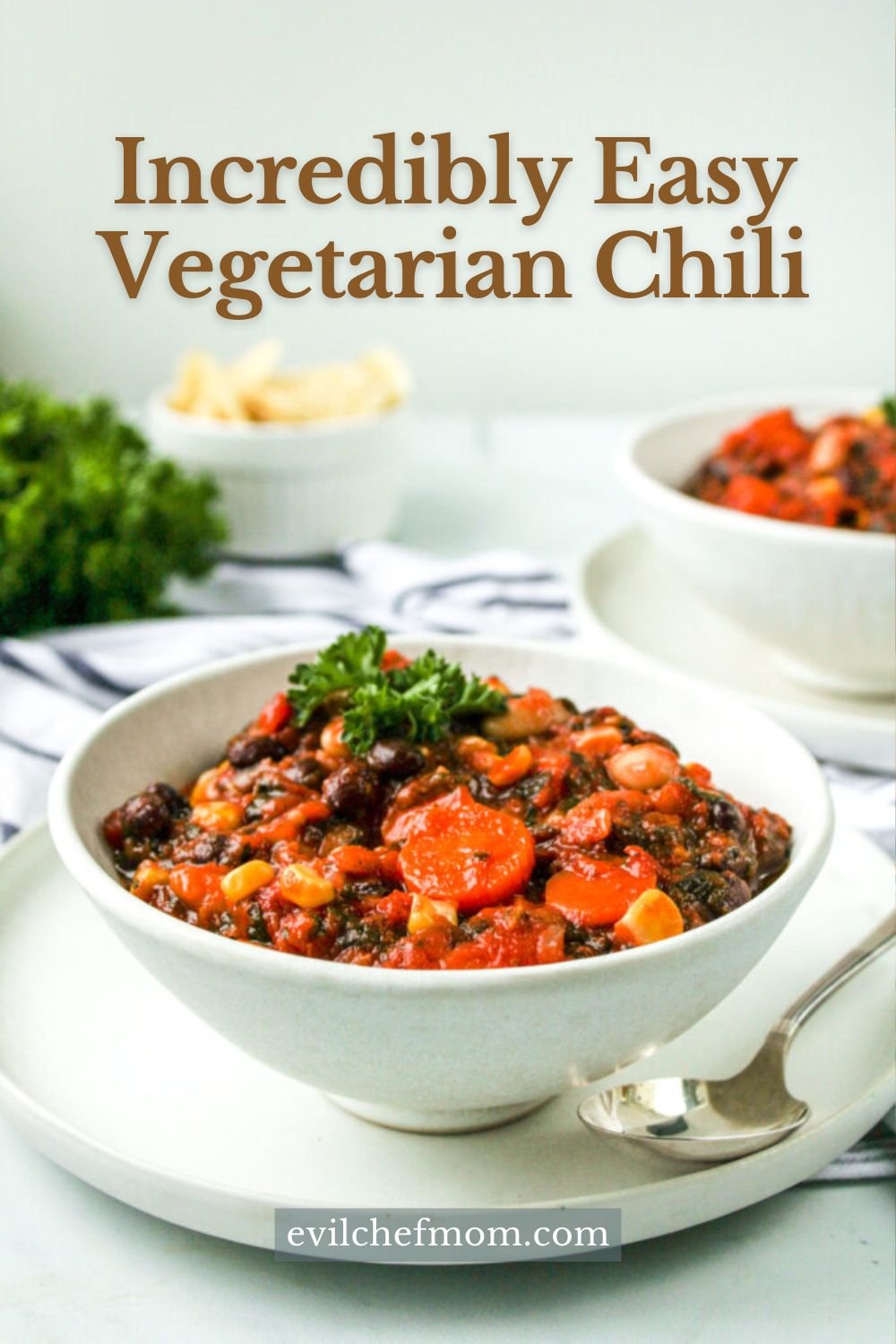 Incredibly Easy Vegetarian Chili