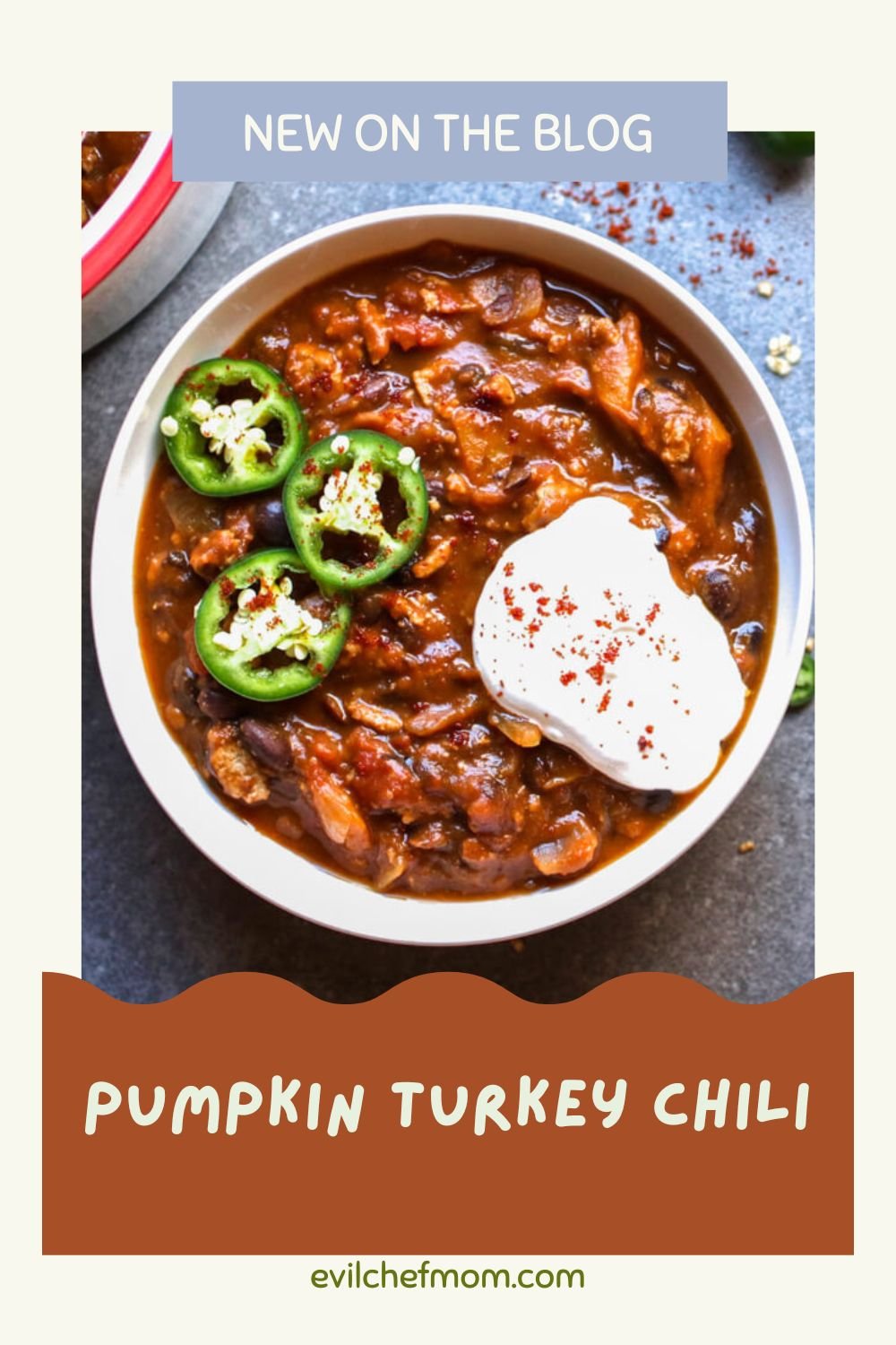 Pumpkin Turkey Chili