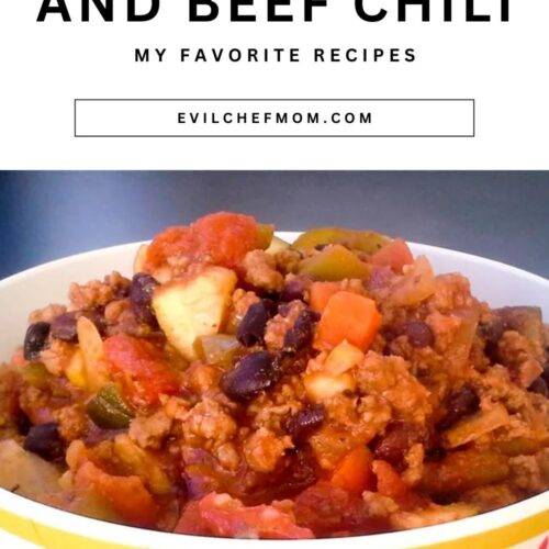 Very Veggie and Beef Chili