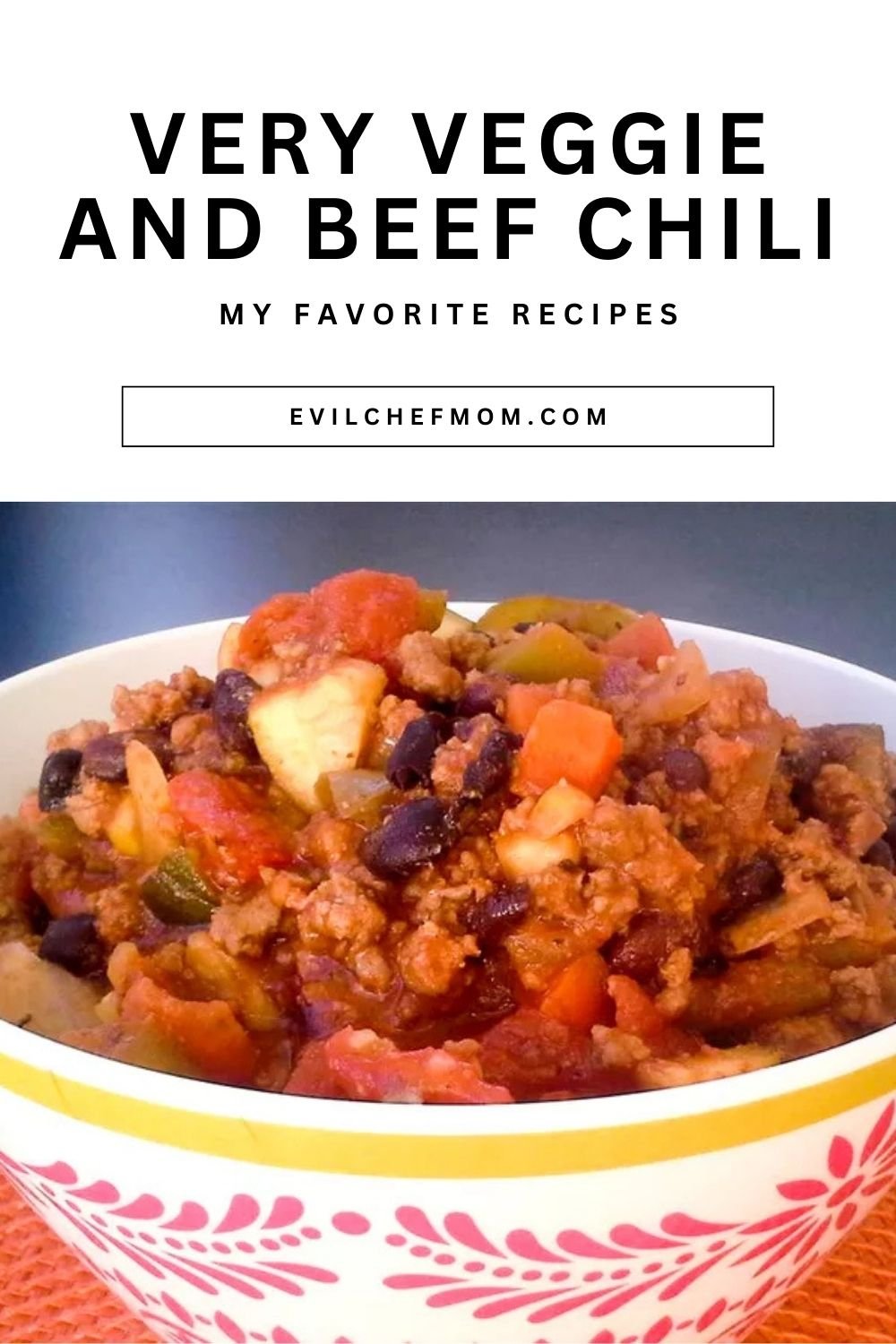 Very Veggie and Beef Chili