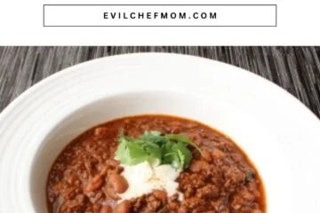 Beef, Bean, and Beer Chili