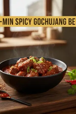 7-Min Spicy Gochujang Beef
