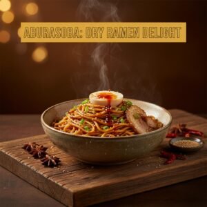 Aburasoba: Dry Ramen Delight