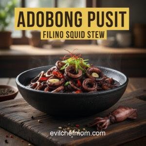 Adobong Pusit: Filipino Squid Stew
