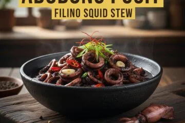 Adobong Pusit: Filipino Squid Stew