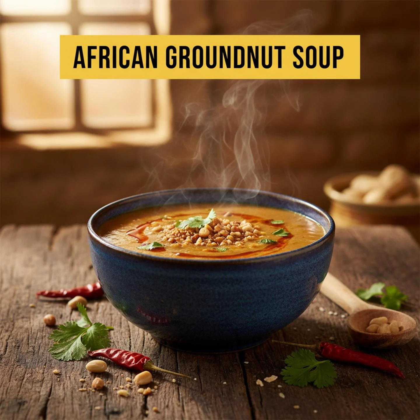African Groundnut Soup