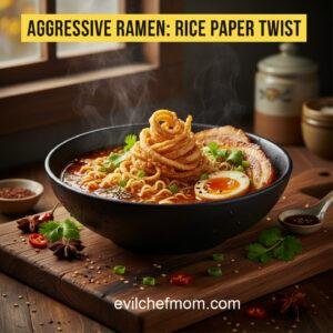 Aggressive Ramen: Rice Paper Twist