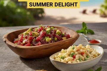 Ahi Poke & Mac Salad: Summer Delight