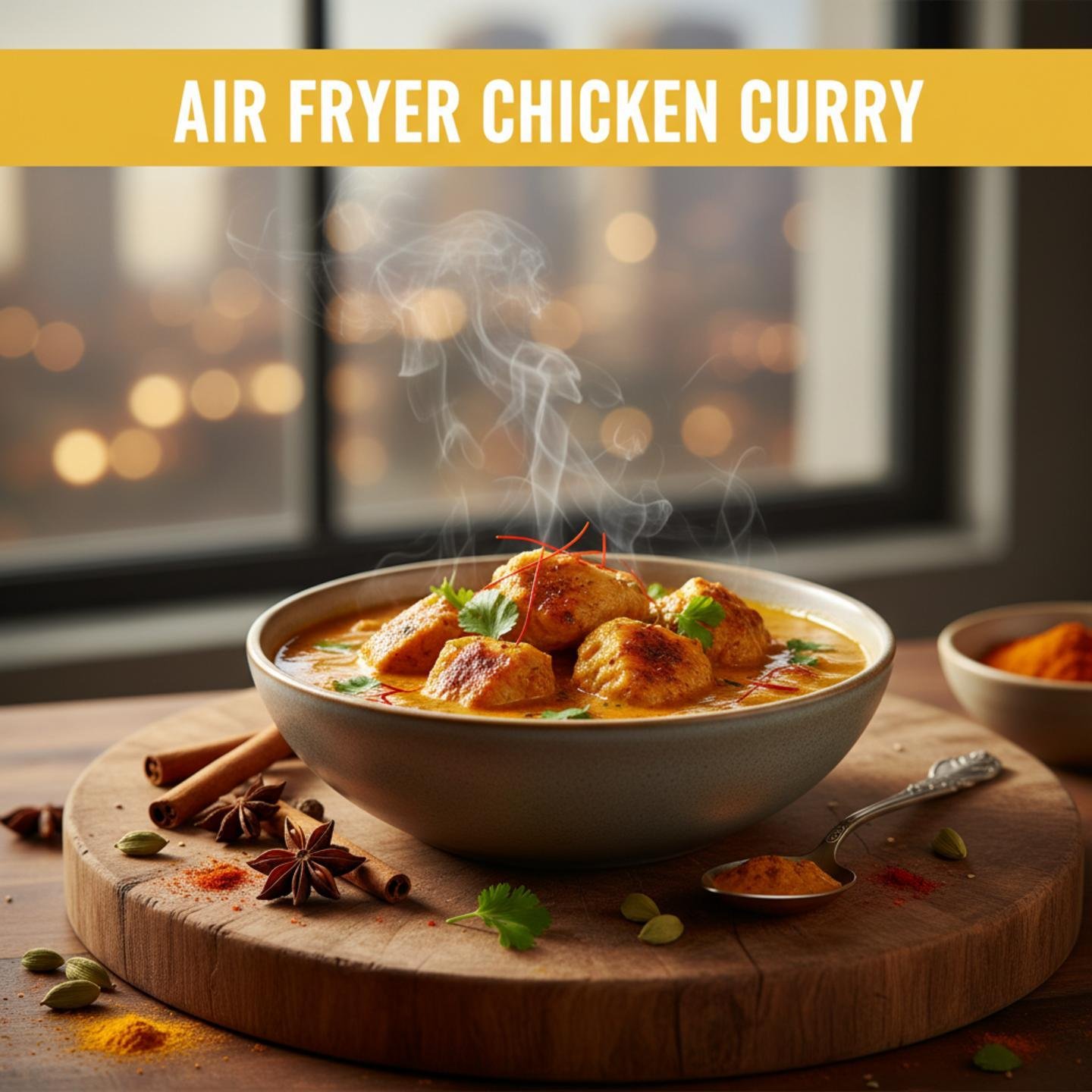 Air Fryer Chicken Curry