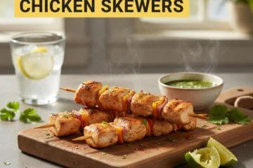Air Fryer Chicken Skewers