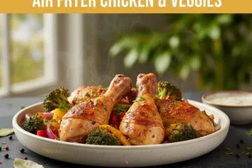 Air Fryer Chicken & Veggies