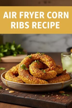 Air Fryer Corn Ribs Recipe