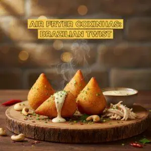 Air Fryer Coxinhas: Brazilian Twist