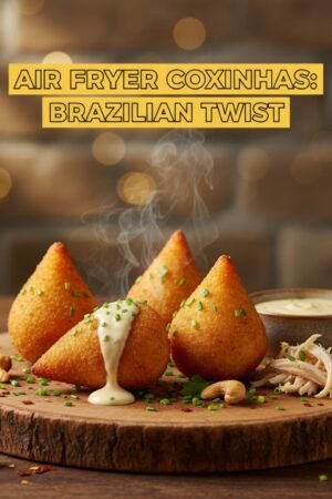Air Fryer Coxinhas: Brazilian Twist