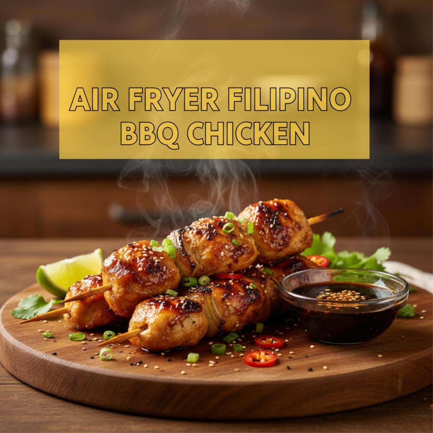 Air Fryer Filipino BBQ Chicken