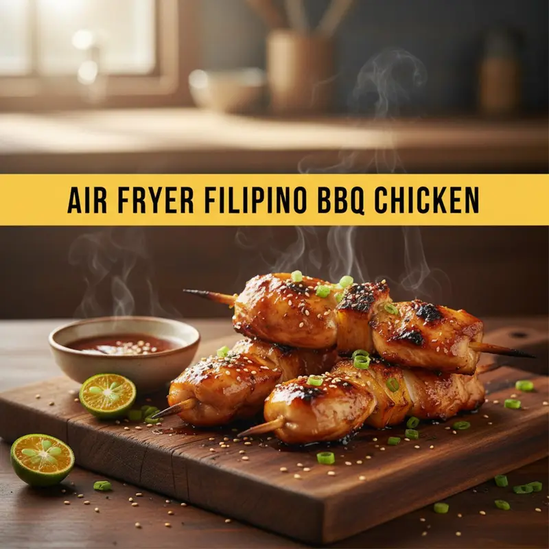Air Fryer Filipino BBQ Chicken
