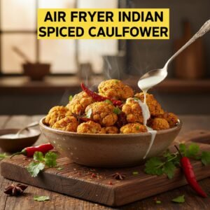 Air Fryer Indian Spiced Cauliflower