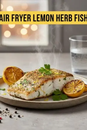 Air Fryer Lemon Herb Fish
